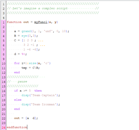 Script Debug And Batch Execution Www Scilab Org